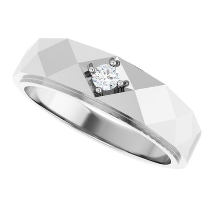1/10 CTW Natural Diamond Band, 6.35 mm
