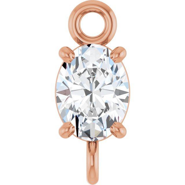 1/6 CT Lab-Grown Diamond 4-Prong Link