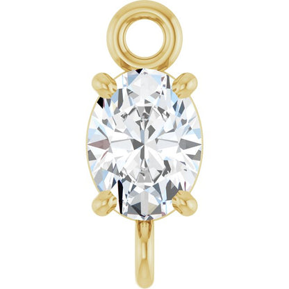 1/6 CT Lab-Grown Diamond 4-Prong Link