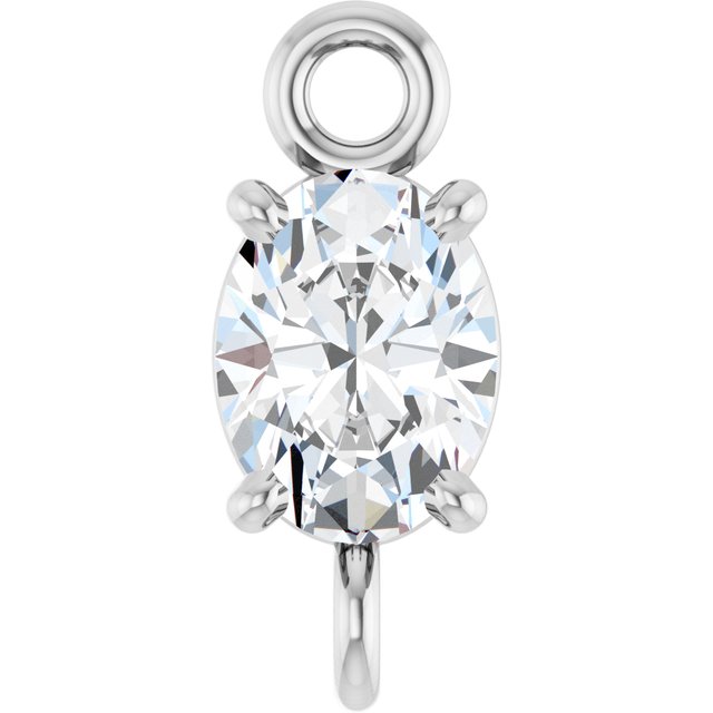 1/6 CT Lab-Grown Diamond 4-Prong Link