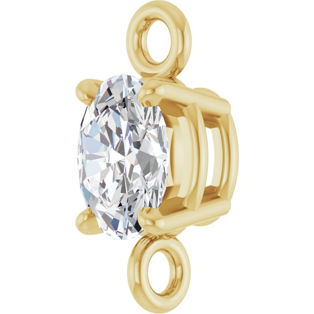 1/6 CT Lab-Grown Diamond 4-Prong Link