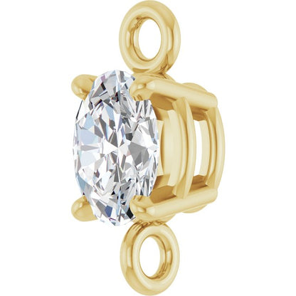 1/6 CT Lab-Grown Diamond 4-Prong Link