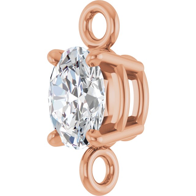 1/6 CT Lab-Grown Diamond 4-Prong Link