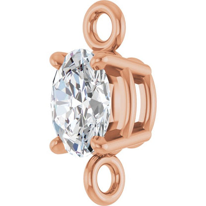 1/6 CT Lab-Grown Diamond 4-Prong Link
