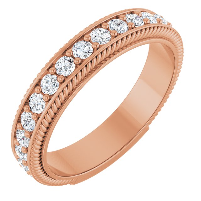 5/8 CTW Natural Diamond Anniversary Band, 3.65 mm