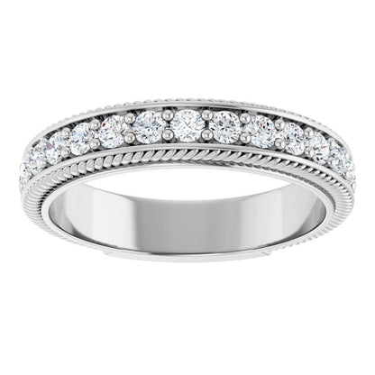 5/8 CTW Natural Diamond Anniversary Band, 3.65 mm