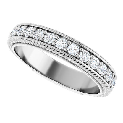 5/8 CTW Natural Diamond Anniversary Band, 3.65 mm