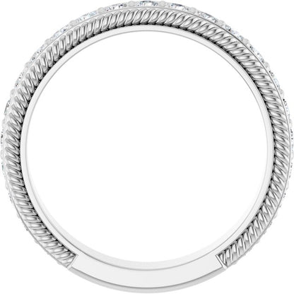 5/8 CTW Lab-Grown Diamond Anniversary Band