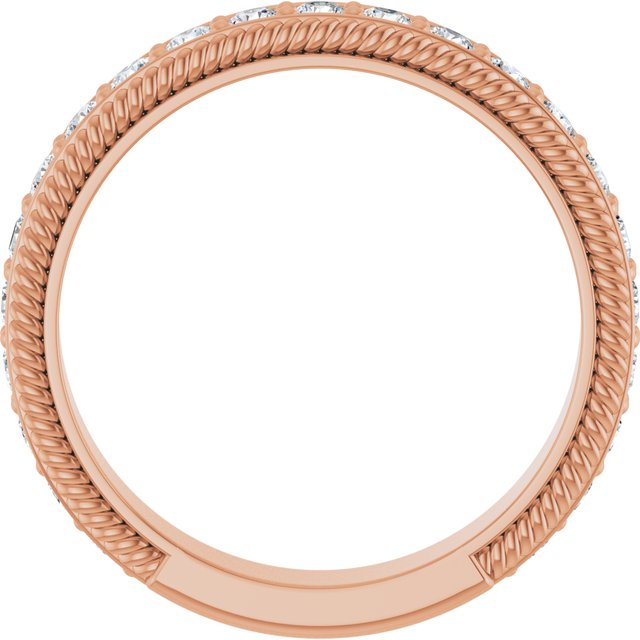 5/8 CTW Lab-Grown Diamond Anniversary Band