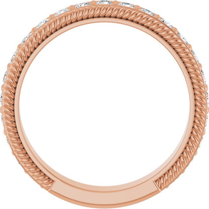 5/8 CTW Lab-Grown Diamond Anniversary Band