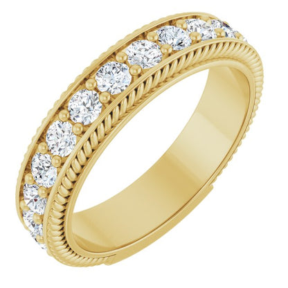 1 1/6 CTW Natural Diamond Anniversary Band