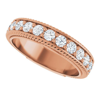 1 1/6 CTW Natural Diamond Anniversary Band