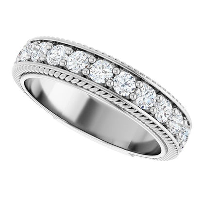 1 1/6 CTW Natural Diamond Anniversary Band