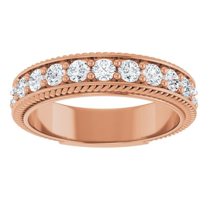 1 1/6 CTW Lab-Grown Diamond Anniversary Band