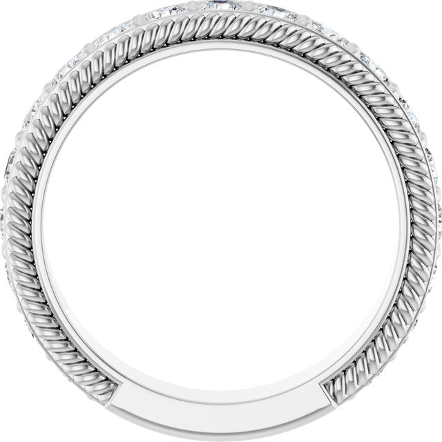 1 1/6 CTW Natural Diamond Anniversary Band