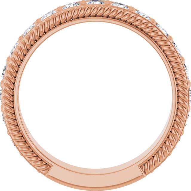 1 1/6 CTW Lab-Grown Diamond Anniversary Band