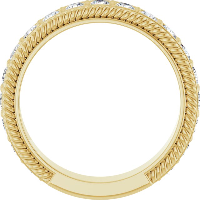 1 1/6 CTW Lab-Grown Diamond Anniversary Band