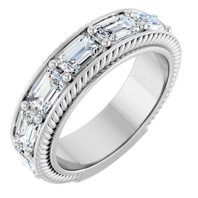 3 1/2 CTW Lab-Grown Diamond Anniversary Band