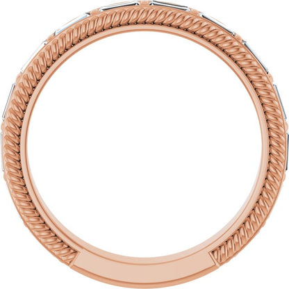 5/8 CTW Natural Diamond Anniversary Band, 3.65 mm