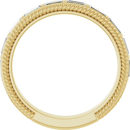 5/8 CTW Lab-Grown Diamond Anniversary Band