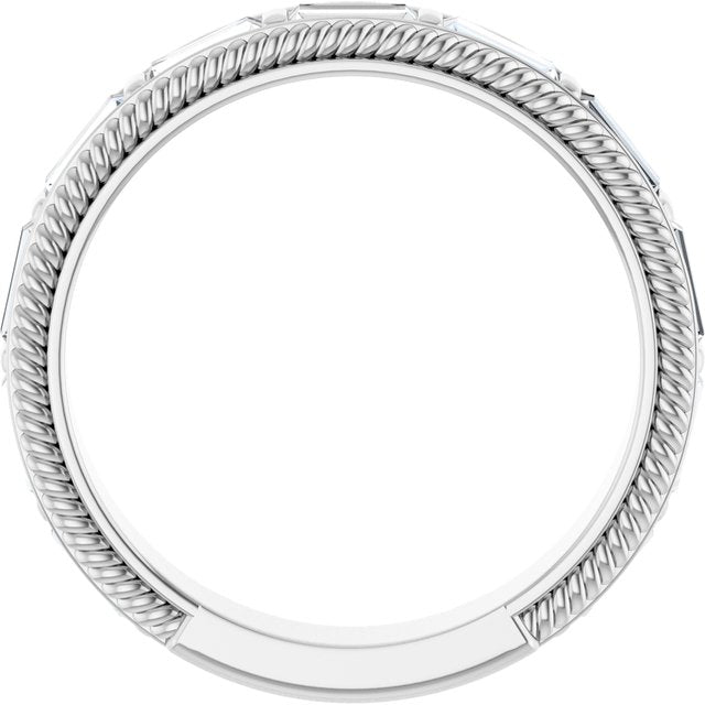 1 1/8 CTW Lab-Grown Diamond Anniversary Band
