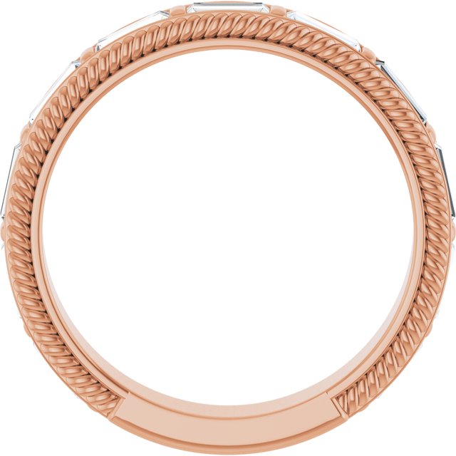 1 1/8 CTW Natural Diamond Anniversary Band