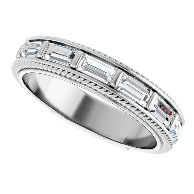 1 1/8 CTW Natural Diamond Anniversary Band