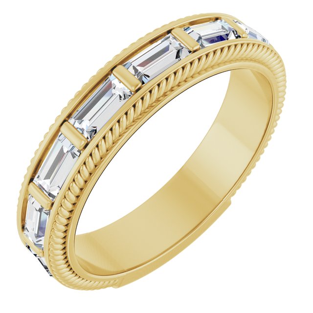 1 1/8 CTW Natural Diamond Anniversary Band