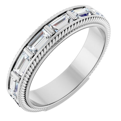 1 1/8 CTW Lab-Grown Diamond Anniversary Band