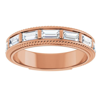 1 1/8 CTW Natural Diamond Anniversary Band