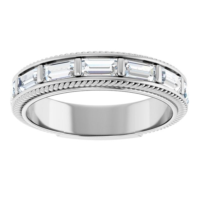 1 1/8 CTW Lab-Grown Diamond Anniversary Band