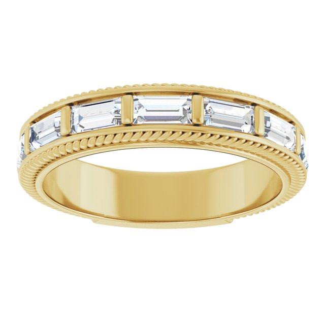 1 1/8 CTW Natural Diamond Anniversary Band