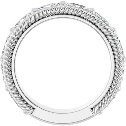 2 1/2 CTW Lab-Grown Diamond Anniversary Band