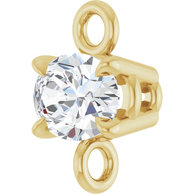 1/6 CT Lab-Grown Diamond 4-Prong Claw Link