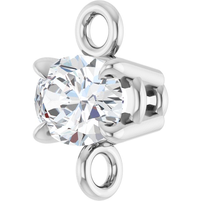 1/6 CT Lab-Grown Diamond 4-Prong Claw Link
