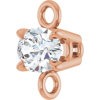 1/6 CT Lab-Grown Diamond 4-Prong Claw Link