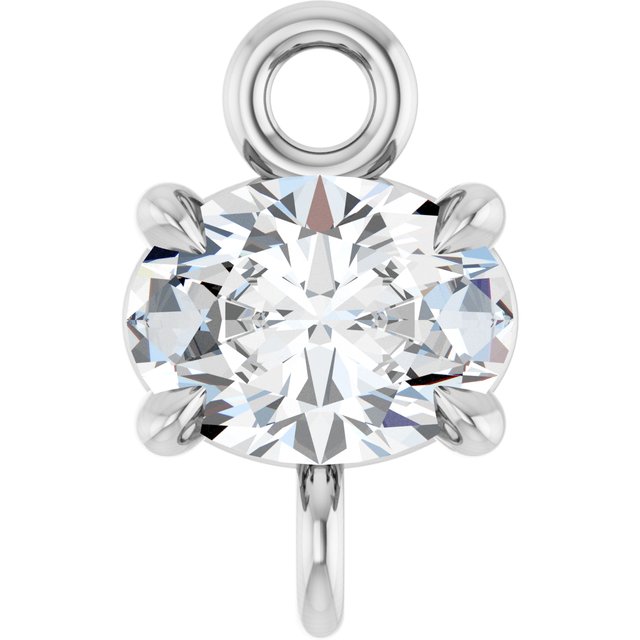 1/6 CT Lab-Grown Diamond 4-Prong Claw Link