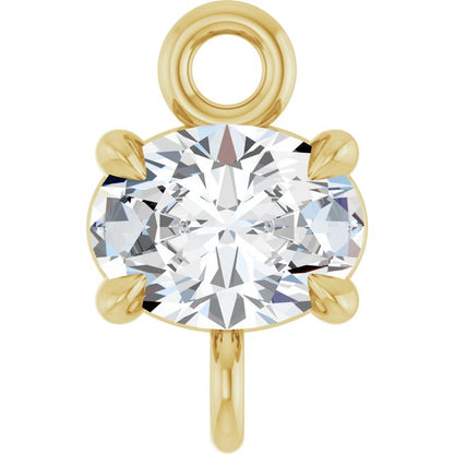 1/6 CT Lab-Grown Diamond 4-Prong Claw Link