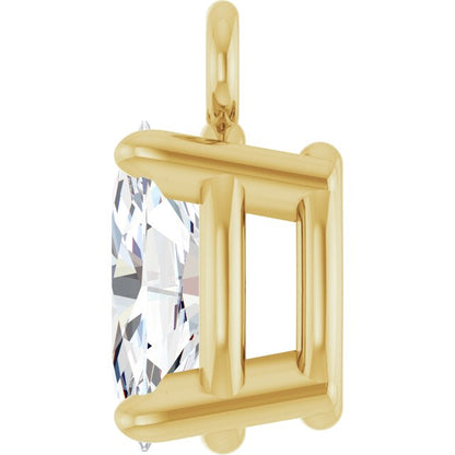 1/4 CTW Natural Diamond Dangle, 3.1 mm x 6.9 mm