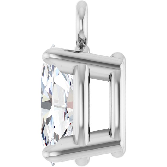 1/4 CTW Lab-Grown Diamond Dangle, 3.1 mm x 6.9 mm