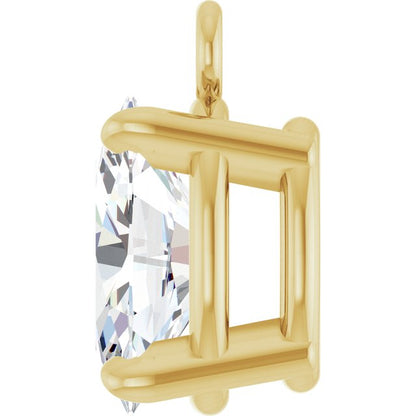 3/8 CTW Lab-Grown Diamond Dangle