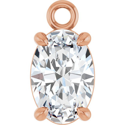 3/8 CTW Lab-Grown Diamond Dangle