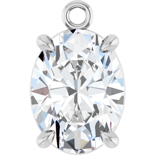 1 CTW Lab-Grown Diamond Dangle