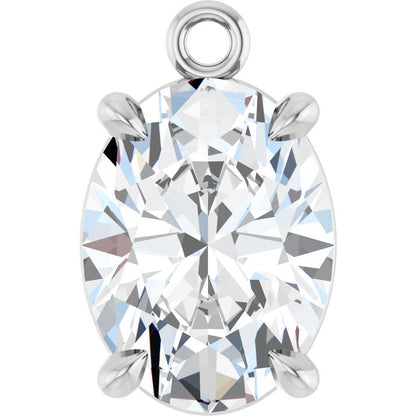 1 CTW Lab-Grown Diamond Dangle