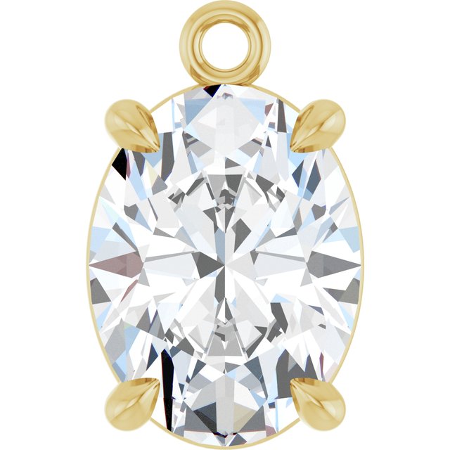 1 CTW Lab-Grown Diamond Dangle