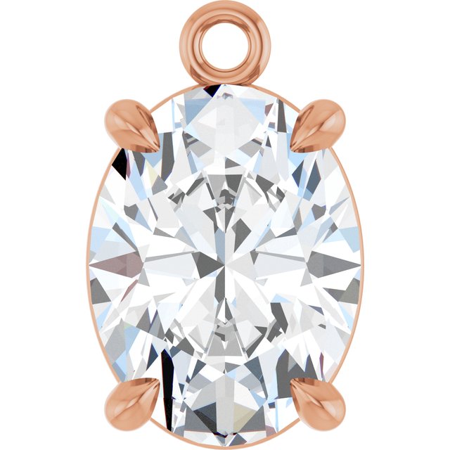 1 CTW Lab-Grown Diamond Dangle