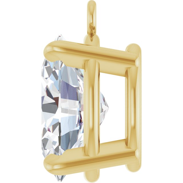 1 CTW Lab-Grown Diamond Dangle