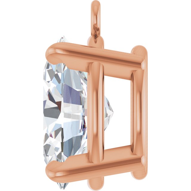 1 CTW Lab-Grown Diamond Dangle