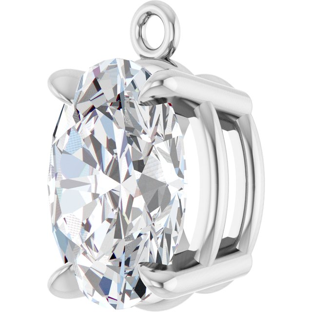 1 CTW Lab-Grown Diamond Dangle