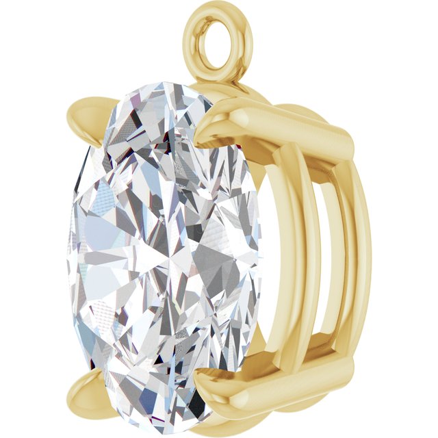 1 CTW Lab-Grown Diamond Dangle